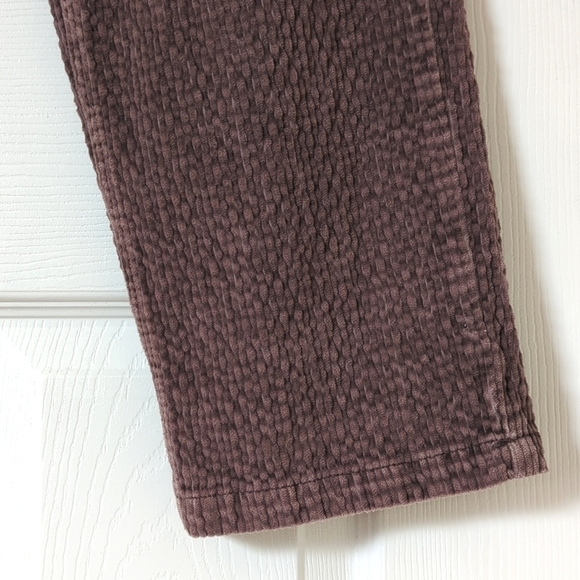 BDG Urban Outfitters Bubble Corduroy High Rise Baggy Tapered Leg Pants Brown 26 - Picture 14 of 15
